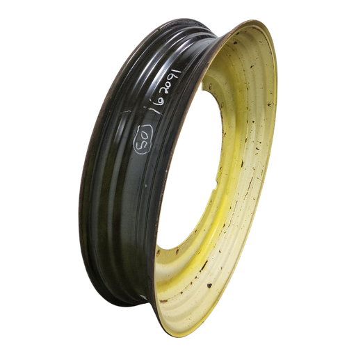 [NTS-162091] 10"W x 50"D, John Deere Yellow 12-Hole Stub Disc , -3.12" Offset