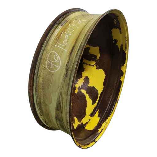 [NTS-162092] 13"W x 46"D, John Deere Yellow 10-Hole Spun Disc , -12.25" Offset