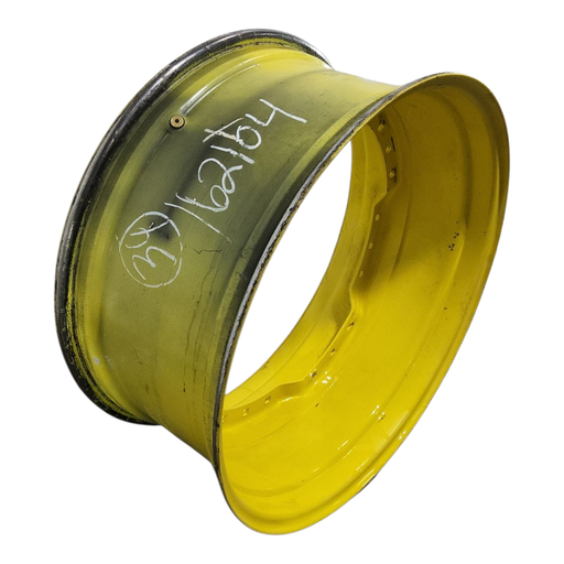 [NTS-162104] 15"W x 34"D, John Deere Yellow 12-Hole Waffle Wheel (Groups of 3 bolts)