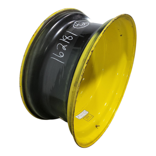 [NTS-162181] 18"W x 42"D, John Deere Yellow 20-Hole Dolly Dual , -15" Offset