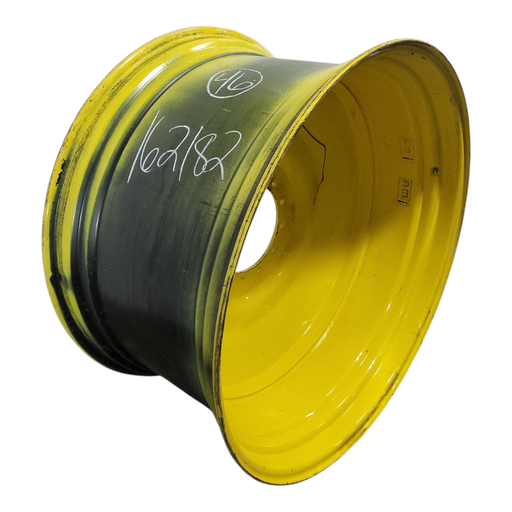 [NTS-162182] 25"W x 46"D, John Deere Yellow 12-Hole Formed Plate , -5.62" Offset