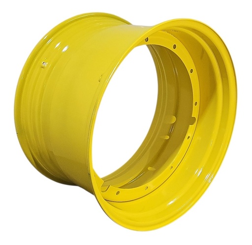 [NTS-162187] 23"W x 38"D, John Deere Yellow 12-Hole Stub Disc , -2.09" Offset