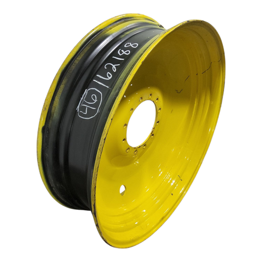 [NTS-162188] 13"W x 46"D, John Deere Yellow 12-Hole Bubble Disc , 1.75" Offset