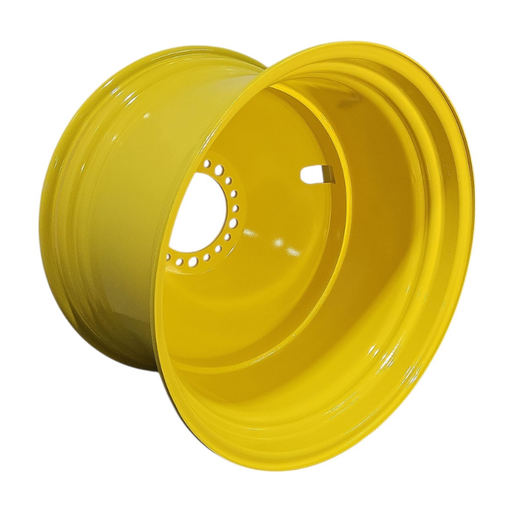 [NTS-162191] 23"W x 38"D, John Deere Yellow 20-Hole Dolly Dual , -16.31" Offset