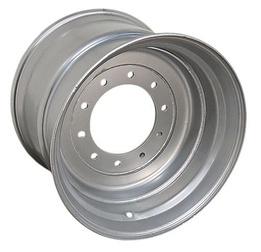 [NTS-162219] 16"W x 22.5"D, Case IH Silver Mist 10-Hole Formed Plate , -0.44" Offset