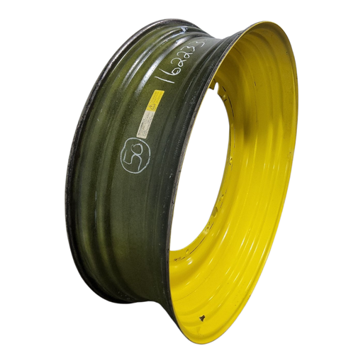 [NTS-162233] 15"W x 50"D, John Deere Yellow 12-Hole Stub Disc , -3.12" Offset