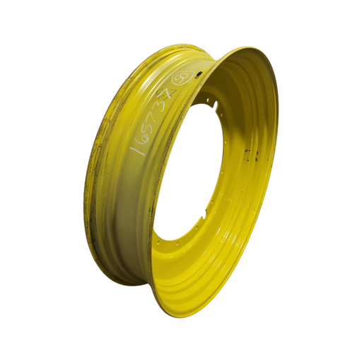 [NTS-165737] 12"W x 50"D, John Deere Yellow 12-Hole Stub Disc , -3.38" Offset
