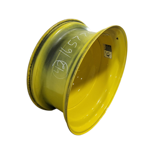 [NTS-165770] 18"W x 42"D, John Deere Yellow 20-Hole Dolly Dual , -15.12" Offset