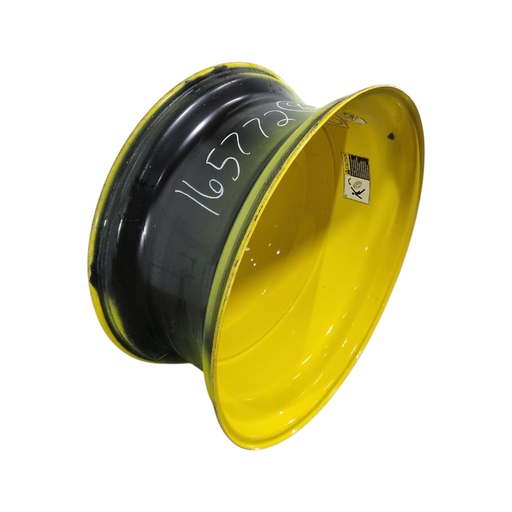 [NTS-165772] 18"W x 42"D, John Deere Yellow 20-Hole Dolly Dual , -15.12" Offset