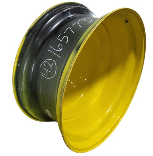 [NTS-165773] 18"W x 42"D, John Deere Yellow 20-Hole Dolly Dual , -15.12" Offset