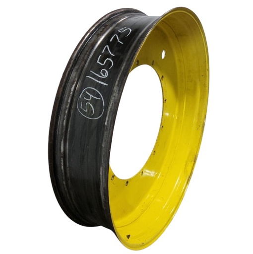 [NTS-165775] 12"W x 54"D, John Deere Yellow 12-Hole Stub Disc , -3.25" Offset