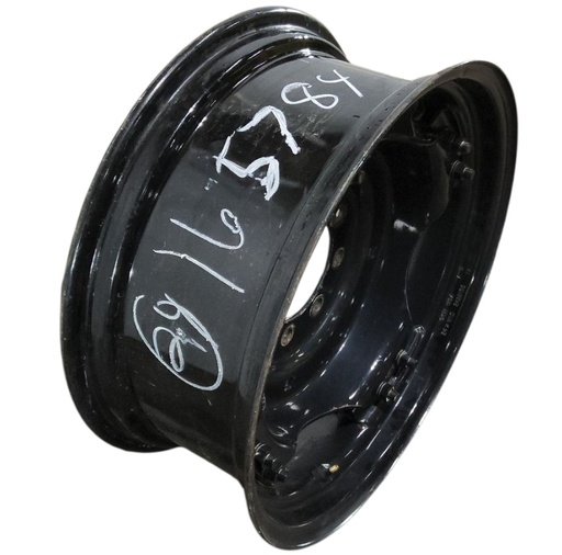 [NTS-165784] 10"W x 24"D, Black 8-Hole Rim with Clamp/U-Clamp (groups of 2 bolts)