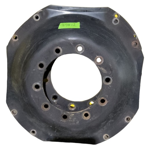 [NTS-165812] 10-Hole Waffle Disc (Groups of 2 Bolts) Center for 34" Rim, Black