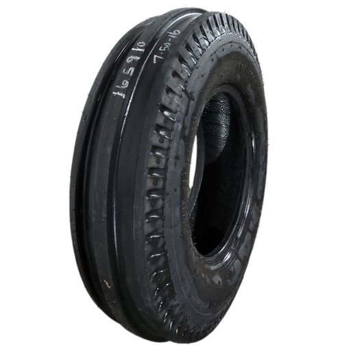 [NTS-165910] 7.50-16 Galaxy Front Farm 3-Rib F-2 D (8 Ply), 99%