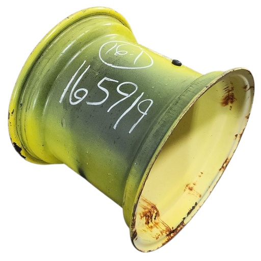 [NTS-165919] 14"W x 16.1"D, John Deere Yellow 8-Hole Implement , -3.12" Offset