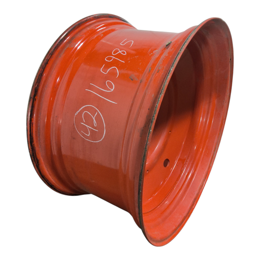 [NTS-165985] 23"W x 42"D, Fendt/Agco Red 10-Hole Formed Plate , -2.38" Offset