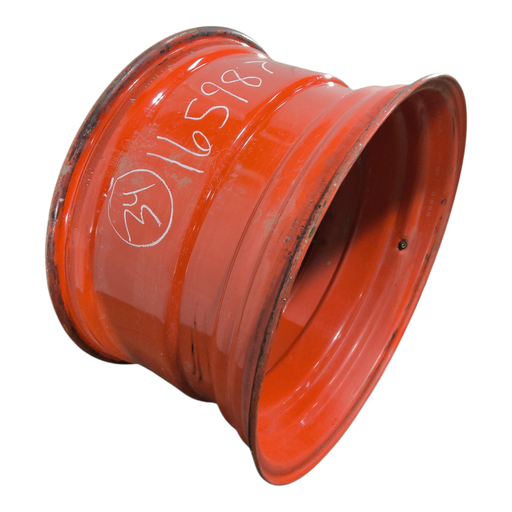 [NTS-165987] 20"W x 34"D, Fendt/Agco Red 12-Hole Waffle Wheel (Groups of 3 bolts)