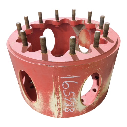 [NTS-165988] 10 to 12-Hole 13.5"L FWD Spacer, Fendt/Agco Red