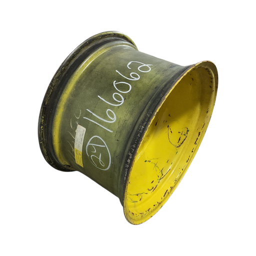 [NTS-166062] 15"W x 24"D, John Deere Yellow 8-Hole Formed Plate , 3.75" Offset