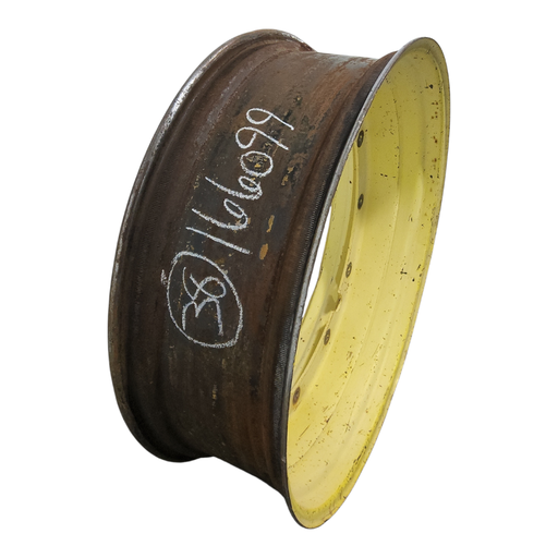 [NTS-166099] 12"W x 38"D, John Deere Yellow 12-Hole Stub Disc , 1.62" Offset