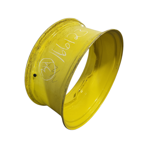 [NTS-166123] 15"W x 34"D, John Deere Yellow 12-Hole Waffle Wheel (Groups of 3 bolts) 15"W x 34"D, John Deere Yellow 12-Hole Waffle Wheel (Groups of 3 bolts) 34X15 Waffle wheels