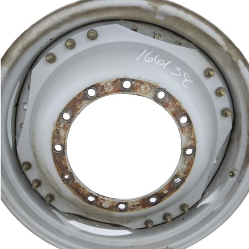 [NTS-166138] 12-Hole Waffle Disc (Groups of 3 Bolts) Center for 34" Rim, Agco Corp Gray