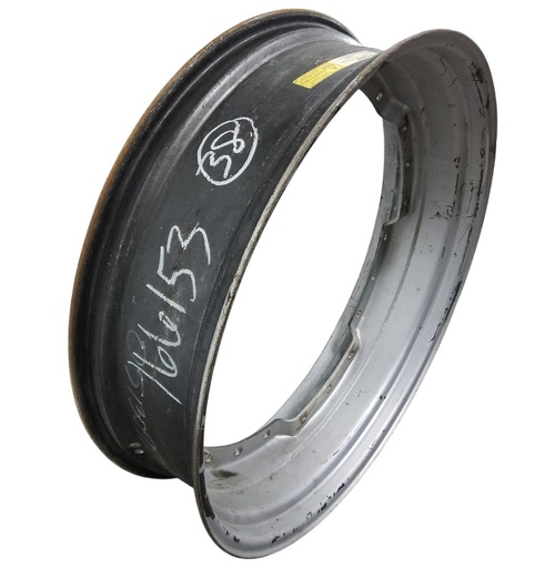 [NTS-166153] 10"W x 38"D, Case IH Silver Mist 12-Hole Waffle Wheel (Groups of 3 bolts)