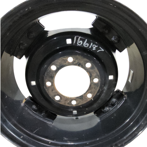 [NTS-166187] 8-Hole Clamp/U-Clamp Style (groups of 2 bolts) Center for 24" Rim, Black