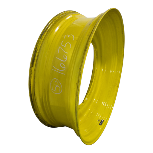 [NTS-166753] 16"W x 50"D, John Deere Yellow 12-Hole Stub Disc , -3.38" Offset