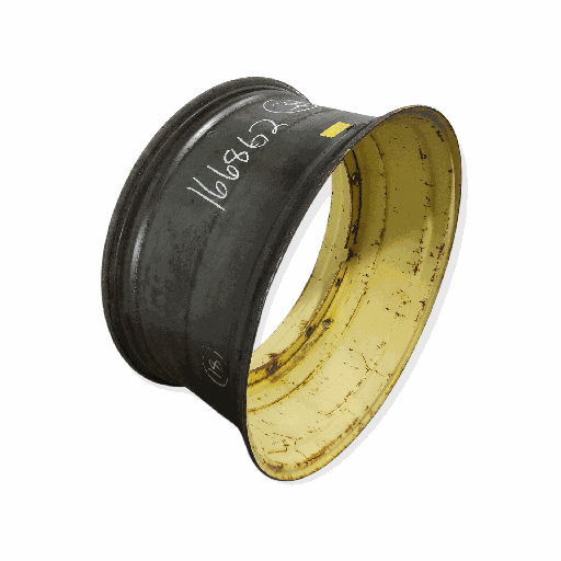 [NTS-166862] 18"W x 38"D, John Deere Yellow 12-Hole Stub Disc , -3.31" Offset