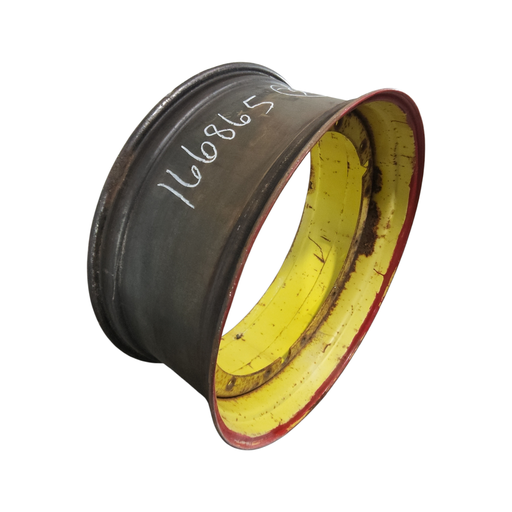 [NTS-166865] 16"W x 38"D, John Deere Yellow 12-Hole Stub Disc , -3.06" Offset