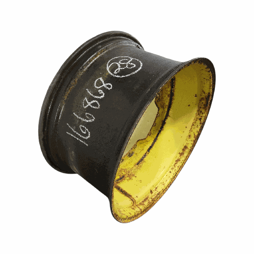 [NTS-166868] 15"W x 28"D, John Deere Yellow 12-Hole Waffle Wheel (Groups of 3 bolts)