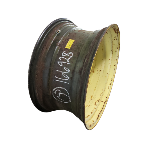 [NTS-166928] 15"W x 30"D, John Deere Yellow 8-Hole Waffle Wheel (Groups of 2 Bolts)