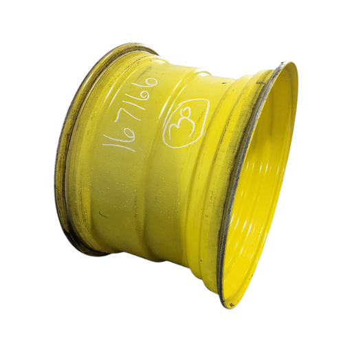 [NTS-167166] 20"W x 30"D, John Deere Yellow 12-Hole Formed Plate , 1.19" Offset