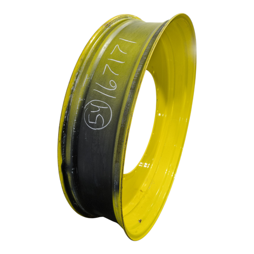 [NTS-167171] 12"W x 54"D, John Deere Yellow 12-Hole Stub Disc , -3.25" Offset