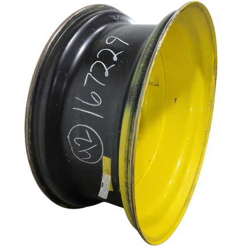 [NTS-167229] 18"W x 42"D, John Deere Yellow 20-Hole Dolly Dual , -15.12" Offset 18"W x 42"D, John Deere Yellow 20-Hole Dolly Dual , -15.12" Offset 42X18 Dolly duals