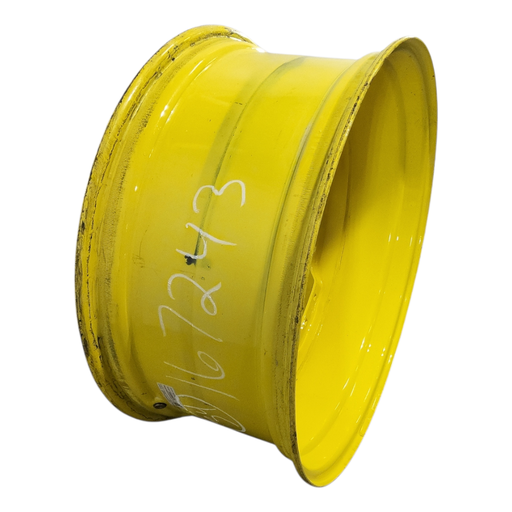 [NTS-167243] 15"W x 34"D, John Deere Yellow 12-Hole Waffle Wheel (Groups of 3 bolts)