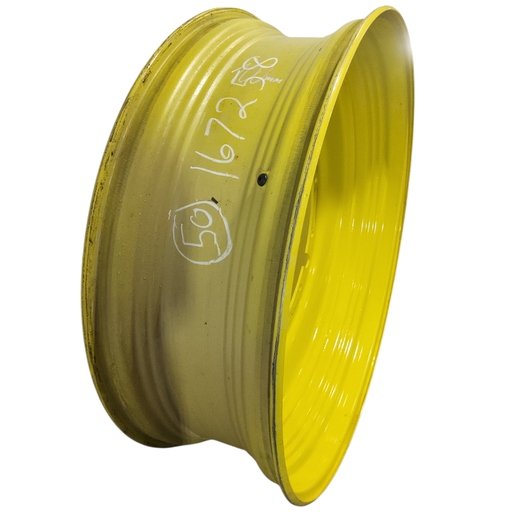 [NTS-167258] 16"W x 50"D, John Deere Yellow 12-Hole Stub Disc , -3.25" Offset