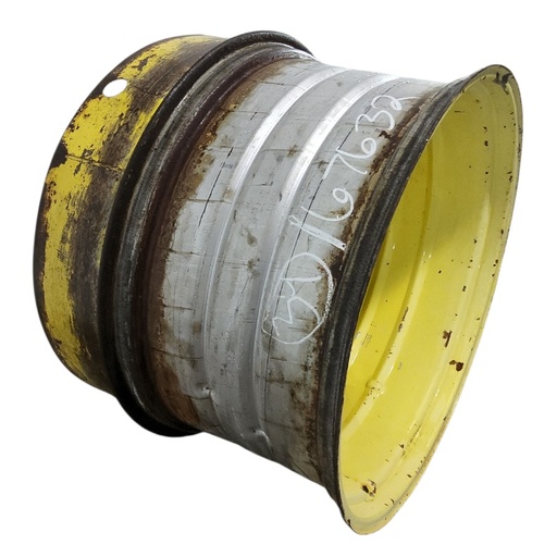 [NTS-167632] 18"W x 34"D, John Deere Yellow Band Dual "T" Rail