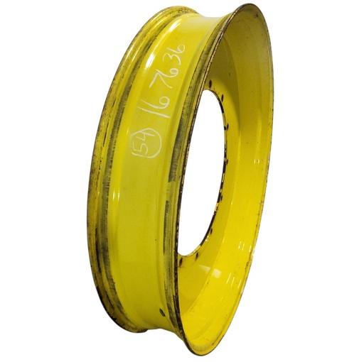[NTS-167636] 10"W x 54"D, John Deere Yellow 12-Hole Stub Disc , -2.38" Offset