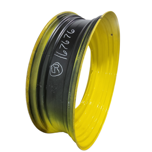 [NTS-167676] 15"W x 50"D, John Deere Yellow 12-Hole Stub Disc , -3.12" Offset 15"W x 50"D, John Deere Yellow 12-Hole Stub Disc , -3.12" Offset