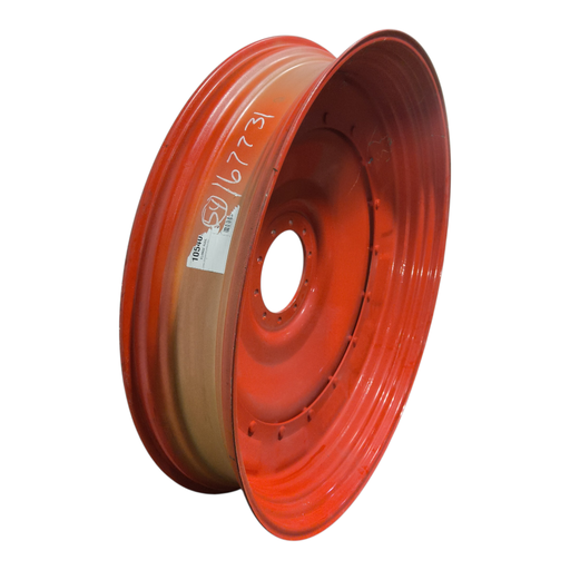 [NTS-167731] 11"W x 54"D, Fendt/Agco Red 16-Hole Stub Disc , 2.25" Offset