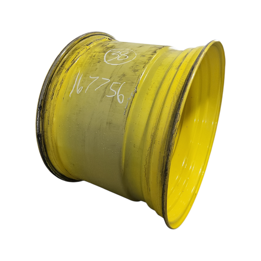 [NTS-167756] 27"W x 38"D, John Deere Yellow 12-Hole Stub Disc , -0.5" Offset