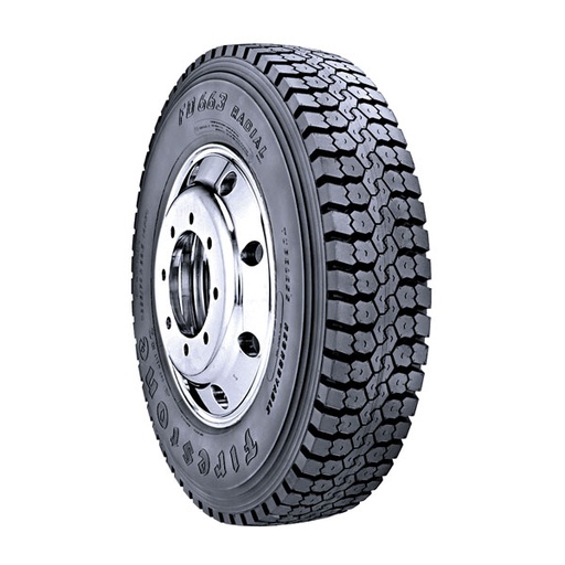 [281034] 10R22.5 Firestone FD663 F (12 Ply), 100%