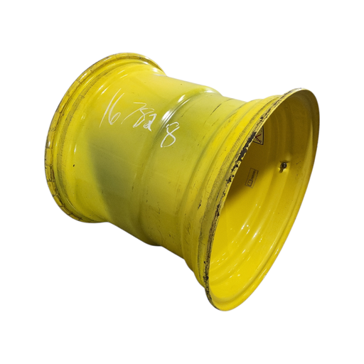 [NTS-167828] 25"W x 26"D, John Deere Yellow 10-Hole Formed Plate , -0.88" Offset