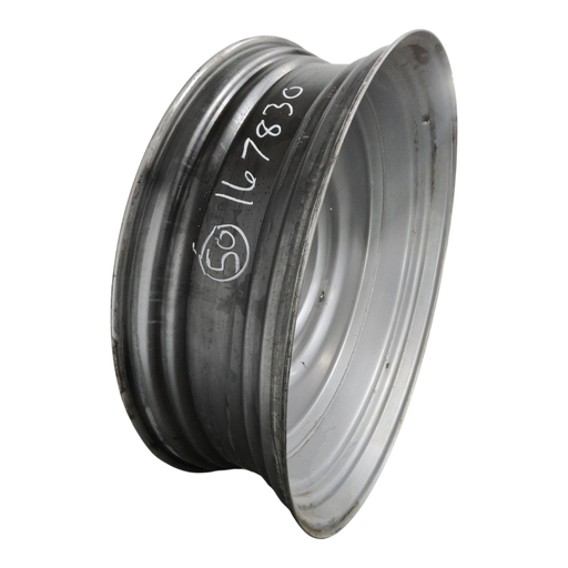 [NTS-167830] 15"W x 50"D, Case IH Silver Mist 10-Hole Formed Plate , -9.25" Offset