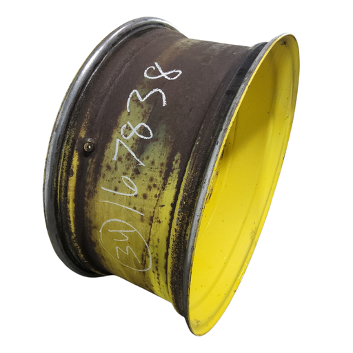 [NTS-167838] 15"W x 34"D, John Deere Yellow 12-Hole Waffle Wheel (Groups of 3 bolts) 15"W x 34"D, John Deere Yellow 12-Hole Waffle Wheel (Groups of 3 bolts) 34X15 JDY waffle wheels with centers