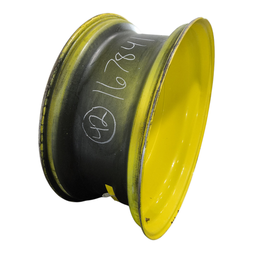 [NTS-167841] 18"W x 42"D, John Deere Yellow 20-Hole Dolly Dual , -15.12" Offset