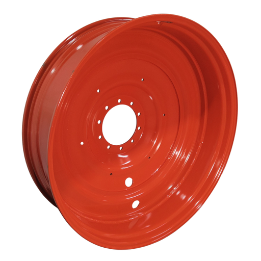 [NTS-167869] 13"W x 50"D, Fendt/Agco Red 10-Hole Formed Plate , -10" Offset