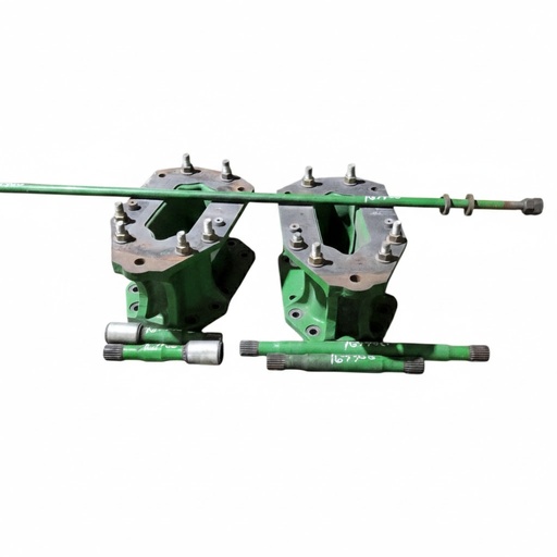[NTS-167900] 12"L Combine Frame Extension for John Deere Combine "S" Series ("D"22/22 spline drive shafts), John Deere Green